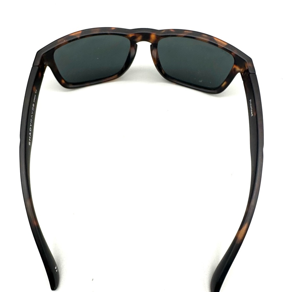 Shady Rays Signature Series Tortoise Polarized Sunglasses UV400 G-7 Dark Gray - Picture 5 of 8